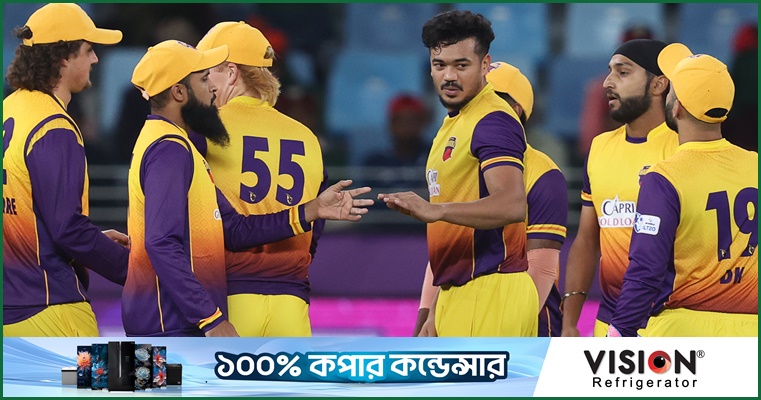 তাসকিনের বোলিং ঝলকের পর জেমসের ব্যাটে শারজাহর জয়